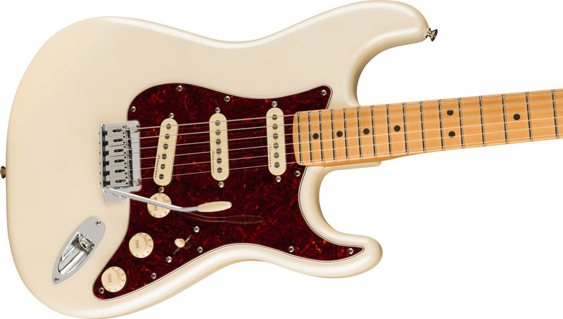 Fender Fender Player Plus Stratocaster Electric Guitar - Olympic Pearl with Maple Fingerboard 0147312323 Buy on Feesheh