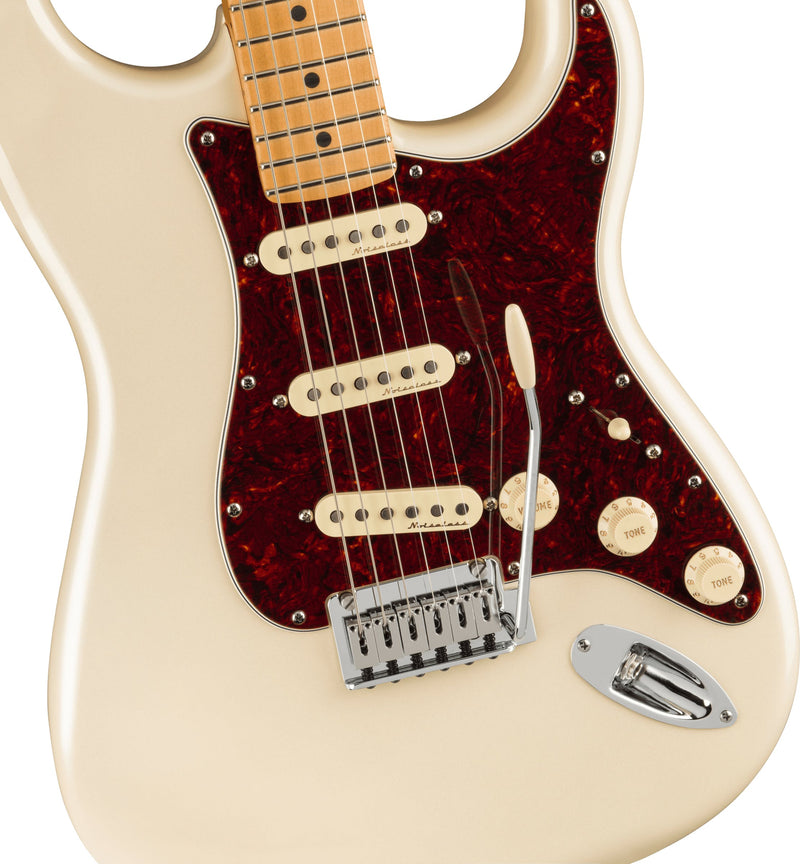 Fender Fender Player Plus Stratocaster Electric Guitar - Olympic Pearl with Maple Fingerboard 0147312323 Buy on Feesheh