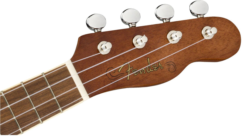 Fender Fender Seaside Soprano 4-String Ukulele Pack, 16 Frets, Nato Neck, Walnut Fingerboard, Satin, Natural 0971610022 Buy on Feesheh