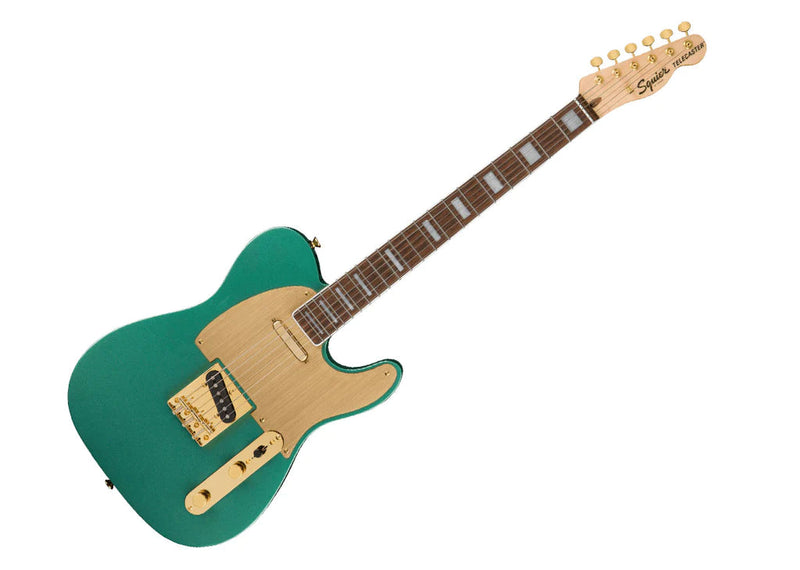 Fender Fender Squier 40th Anniversary Gold Edition Telecaster - Sherwood Green Metallic 0379400546 Buy on Feesheh