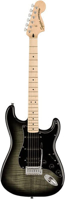 Fender Fender Squier Affinity Series Stratocaster FMT HSS Electric Guitar, Maple Fingerboard, Black Burst 0378153539 Buy on Feesheh