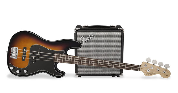 Fender Fender Squier Pack Affinity PBass PJ Lrl 3 Color Sunburst Rumble 15 0372980400 Buy on Feesheh