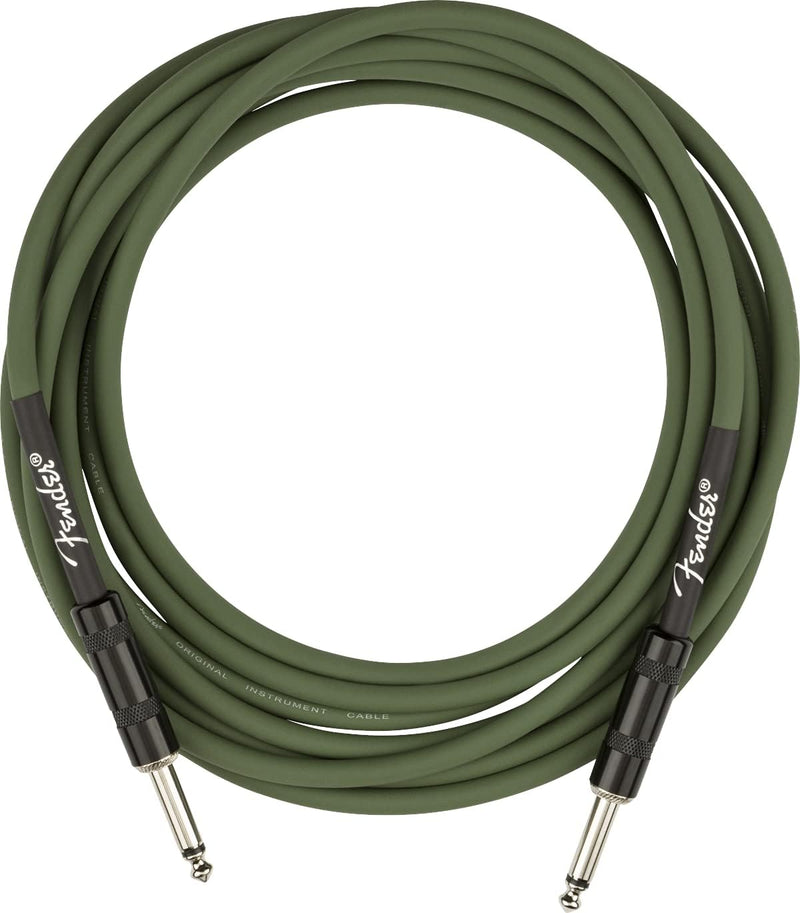 Fender Fender Strummer Pro Straight to Straight Instrument Cable 13-foot Drab Green 0990810276 Buy on Feesheh