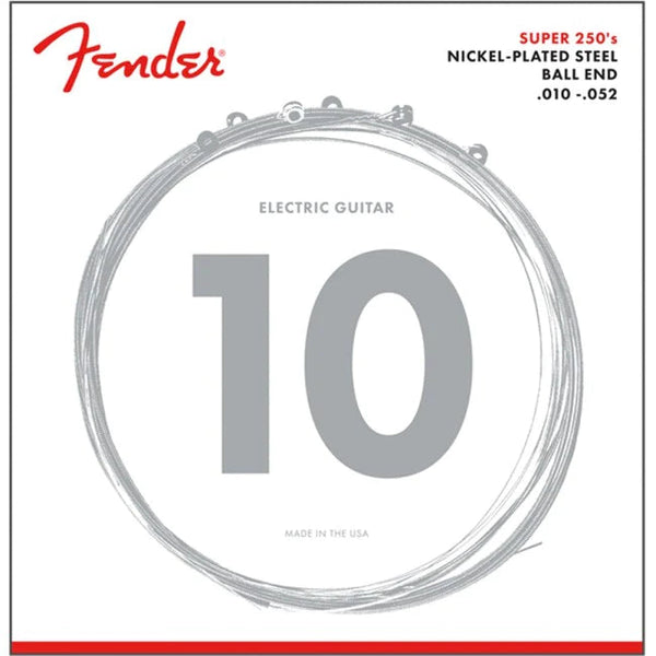 Fender Fender Super 250's Electric Guitar Strings NPS 250RH Regular-Heavy Ball End 10-52 - 0730250407 0730250407 Buy on Feesheh