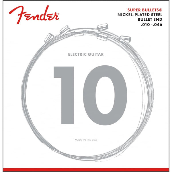 Fender Fender Super Bullets 3250R Nickelplated Steel 10-46 Guitar Strings 0733250406 Buy on Feesheh