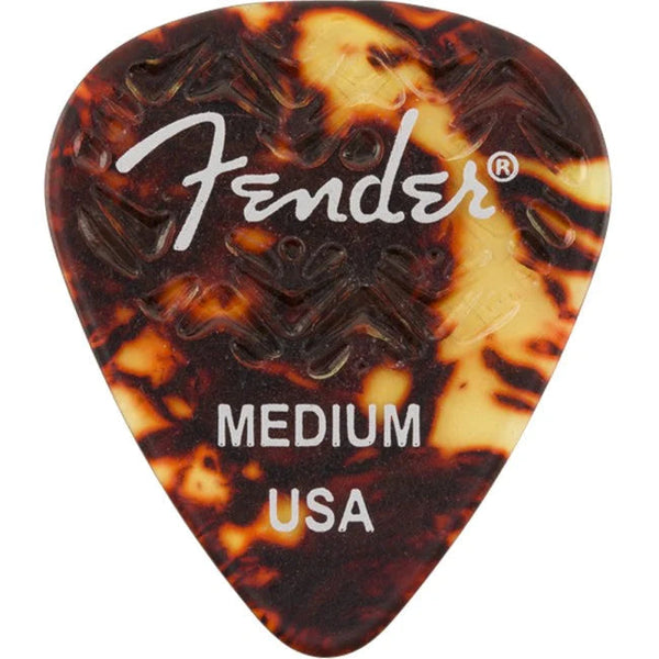 Fender Fender Wavelength 351 Shape Guitar Picks Medium 6-Pack Tortoise Shell 1983351300 Buy on Feesheh