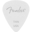Fender Fender Wavelength 351 Shape Guitar Picks Thin 6-Pack White 1983351180 Buy on Feesheh