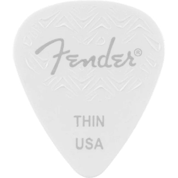 Fender Fender Wavelength 351 Shape Guitar Picks Thin 6-Pack White 1983351180 Buy on Feesheh