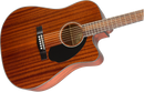 Fender Guitars Fender CD-60SCE Acoustic Guitar w/ Cutaway & Pickup Walnut Fingerboard 0970113022 - CD 60SCE DREAD ALL MAH WN Buy on Feesheh
