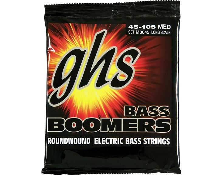 GHS Bass Guitar Strings GHS Boomers Electric Bass Guitar 4-String 0.45 - 105 Gauge M3045 Buy on Feesheh