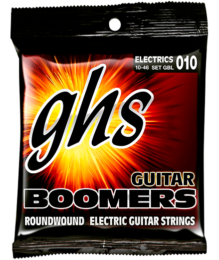 GHS Guitar Strings GHS Boomers GBL Electric Guitar String - Light 0.10 - 0.46 Gauge GBL Buy on Feesheh