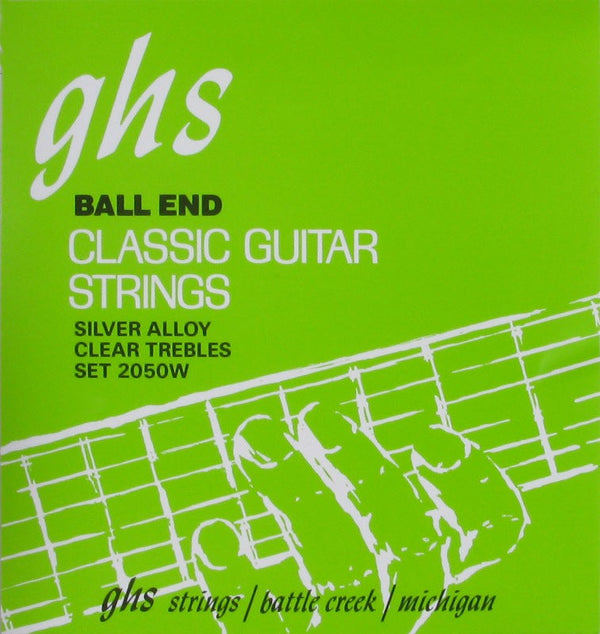 GHS Guitar Strings GHS Classic Guitar Strings Hard Tension Ball End Regular 2050W Buy on Feesheh