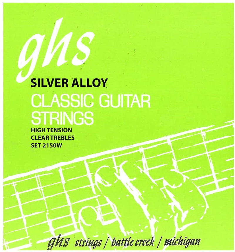 GHS Guitar Strings GHS Classic Guitar Strings Hard Tension Tie End Regular 2150W Buy on Feesheh