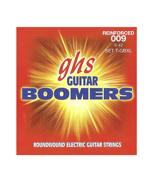 GHS Guitar Strings GHS Electric Guitar String Reinforced Boomers- Extra Light 0.09 - 0.42 Gauge T-GBXL Buy on Feesheh