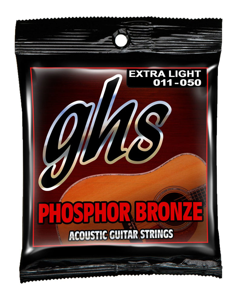 GHS Guitar Strings GHS Phosphor Bronze Acoustic Guitar String 11 - 50 Gauge S315 Buy on Feesheh