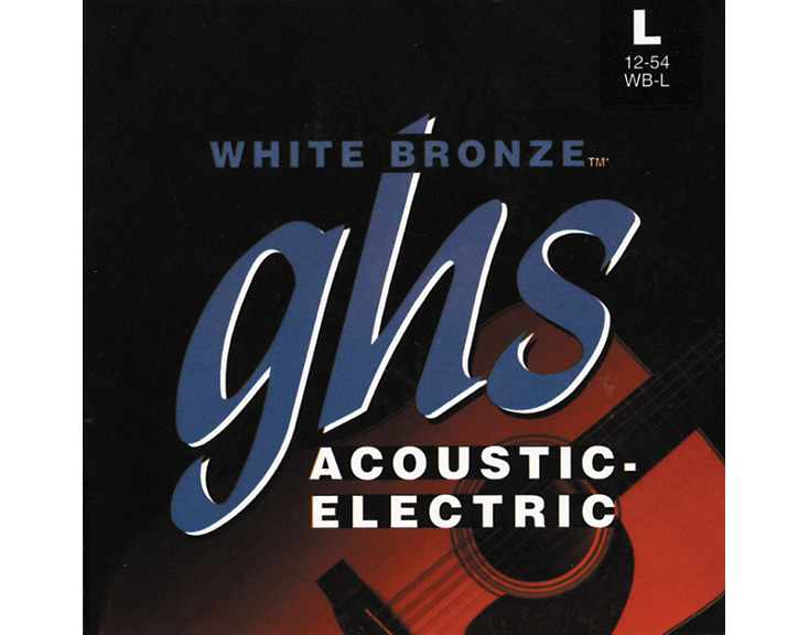 GHS Guitar Strings GHS White Bronze Acoustic Guitar String 0.12 - 0.54 Gauge WB-L Buy on Feesheh