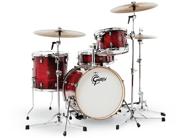 Gretsch Acoustic Drums Gretsch Catalina Club Glose Crimson Burst Finish Hardware Drum Kit CT1-J484-GCB Buy on Feesheh