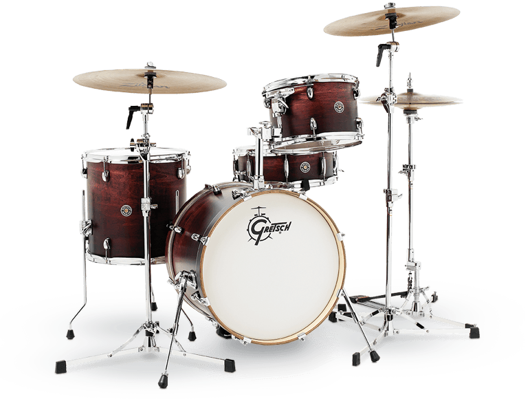 Gretsch Acoustic Drums Gretsch Catalina Club Satin Antique Fade Finish Hardware Drum Kit CT1-J484-SAF Buy on Feesheh