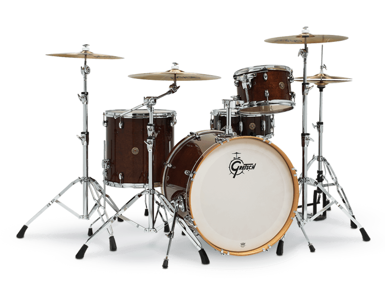 Gretsch Acoustic Drums Gretsch Catalina Maple Walnut Glaze Finish Hardware Drum Kit CM1-E825-WG Buy on Feesheh