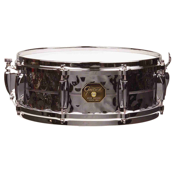 Gretsch Snare Drums Gretsch 5 X 14" Hammered Snare Chrome Over Brass G4160HB Buy on Feesheh