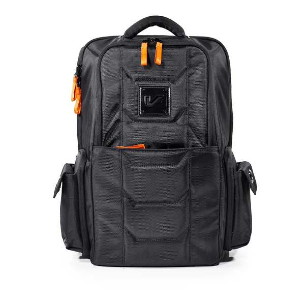 Gruv Cases and Bags Gruv Club Bag Stealth Elite - Flight Smart Tech Backpack (Triple Black, Leather Trim) VENUEBAG02-BLK Buy on Feesheh