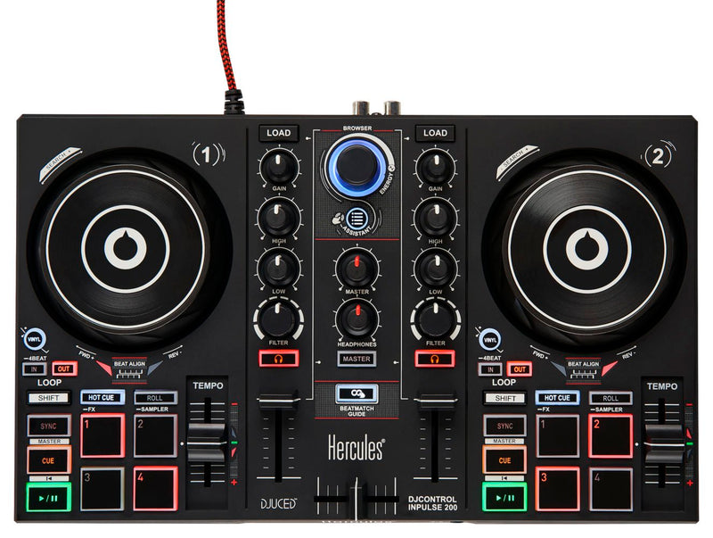 Hercules DJ Controllers & Interfaces Hercules DJ Control Inpulse 200 4,780,882 Buy on Feesheh