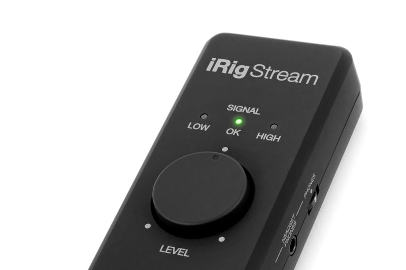 IK Multimedia Audio Interface IK Multimedia iRig Stream USB Audio Interface for iOS  Android Mac  and PC IP-IRIG-STREAM-IN Buy on Feesheh