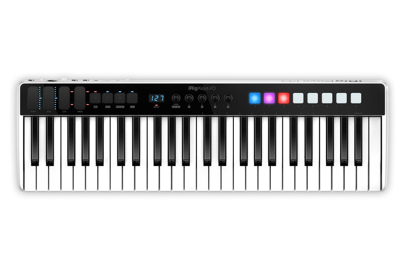 IK Multimedia iRig Keys I/O 49 Keyboard Controller with Audio Interface for iOS, Mac/PC