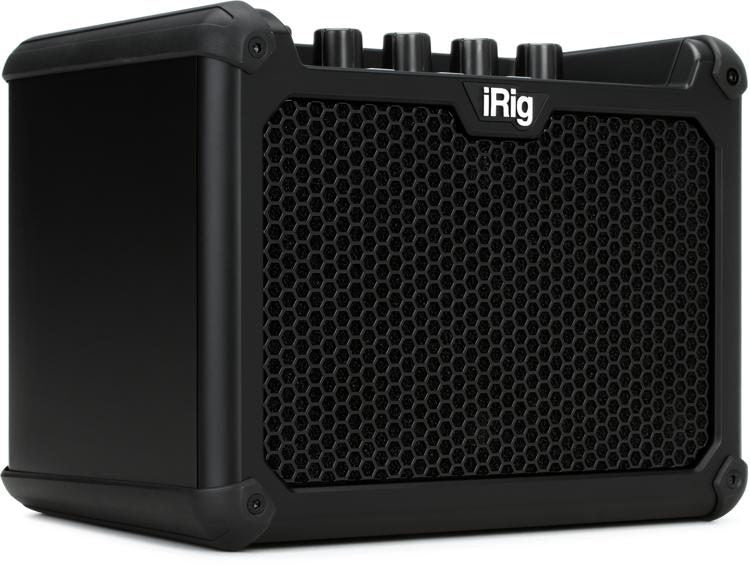 IK Multimedia iRig Micro Amp 15-watt 1x4" Battery Powered Amp with iOS / USB Audio Interface