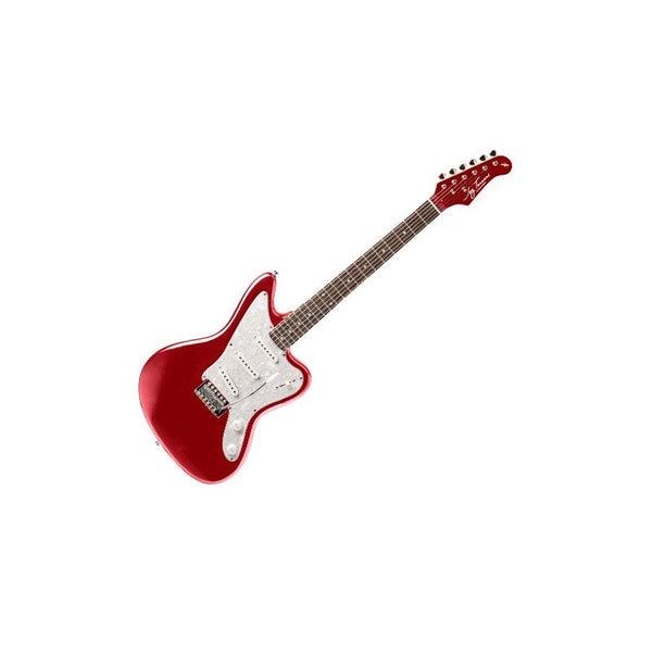 Jay Turser JTJGCAR Candy Apple Red Electric Guitar