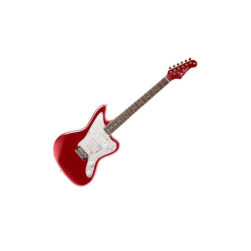 Jay Turser JTJGCAR Candy Apple Red Electric Guitar