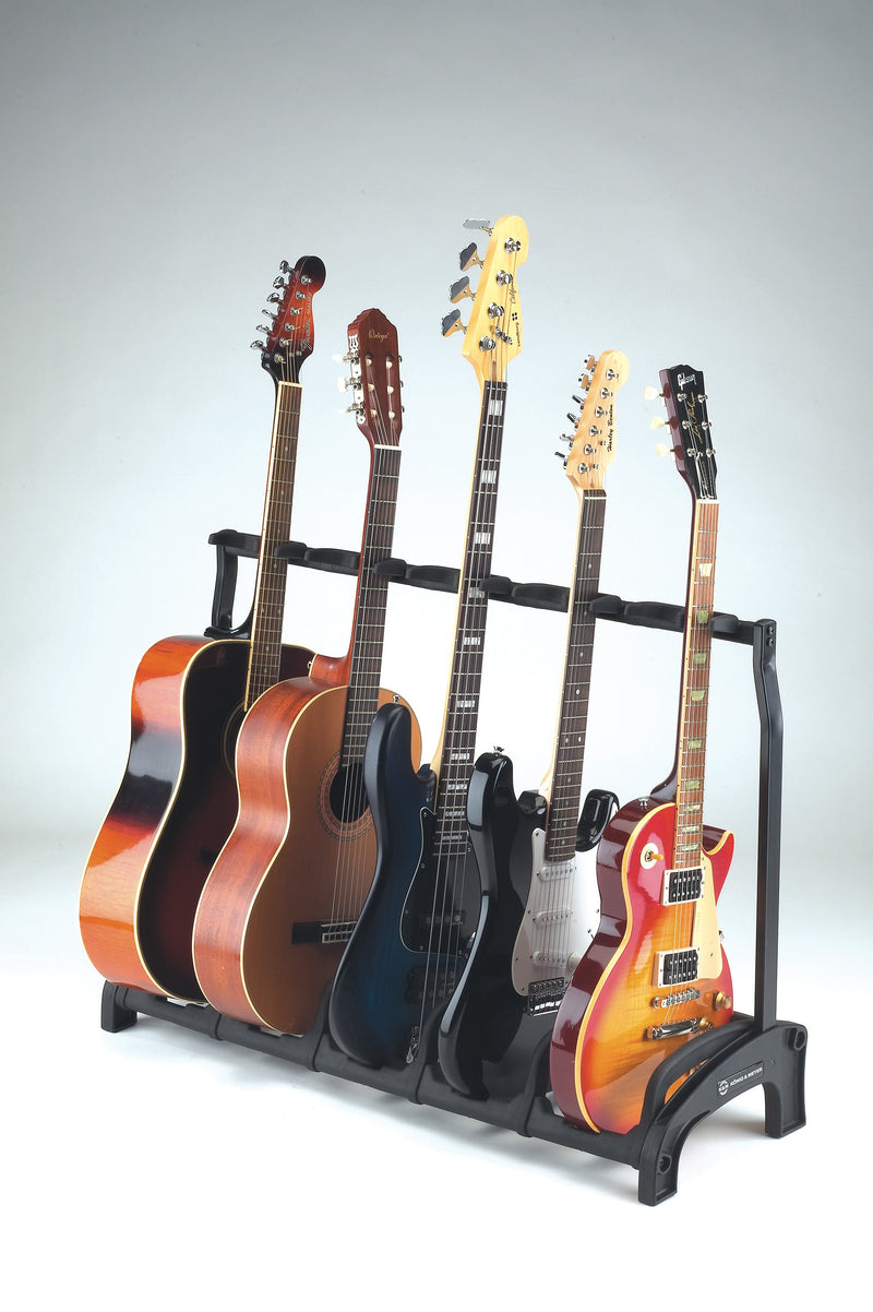 K&M Guitar Accessories K&M Guardian 5 - Five Guitar Stand (Black) 17515-000-55 Buy on Feesheh