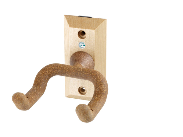 K&M Guitar Accessories K&M Guitar Wall Mount With Wood Element Cork Colour 16220-000-95 Buy on Feesheh