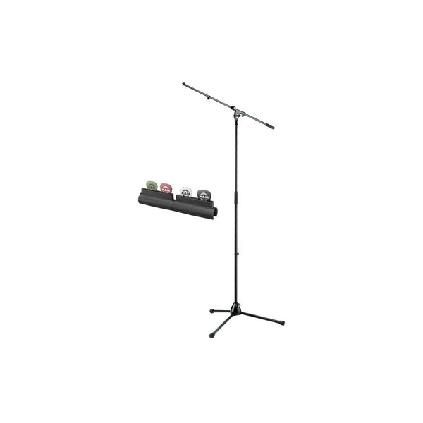 K&M Microphones K&M Microphone Boom Stand With Pick Holder, 5/8" Thread Black Colour 21020-513-55 Buy on Feesheh