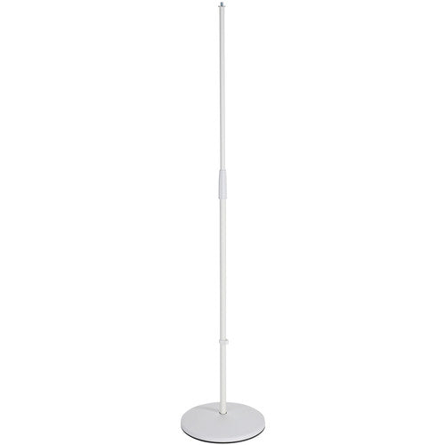 K&M Microphones K&M Round Base Straight Microphone Stand White Colour 26010-500-76 Buy on Feesheh