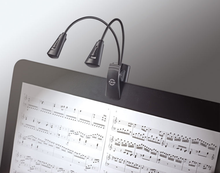 K&M Stands and Holders K&M Music stand light »Double2 LED FlexLight« - black 12244-000-55 Buy on Feesheh