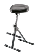 K&M Stands and Holders K&M Stool Black Imitation Leather With Practical Foot Rest 14045-000-55 Buy on Feesheh