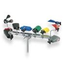 LP Drum & Percussion Accessories LP Everything Rack 6-Space Percussion Rack with Integrated 3/8" Mounting Rods LP372 Buy on Feesheh