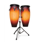 LP LP Aspire 11-12" Conga Set Oak Vintage Sunburst, Black Hardware with Double Stand LPA647-VSB Buy on Feesheh