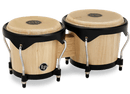 LP Percussion LP City 6 3/4 - 8" Bongo Siam Oak Shell Natural Finish, Black Hardware LP601NY-AW Buy on Feesheh