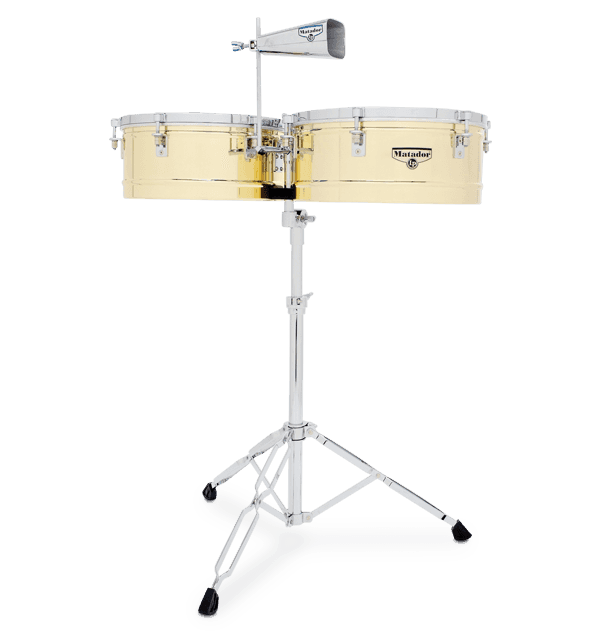 LP Percussion LP Matador 14 - 15" Timbales Brass Shell With Bell & Stand M257B Buy on Feesheh