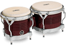 LP Percussion LP Matador 7 1/4" & 8 5/8" Bongo Siam Oak Shell Almond Brown Chrome Hardware M201-ABW Buy on Feesheh