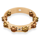 LP Percussion LP Pro 10" Double Row Tambourine Brass/Bronze Hybrid LP380B-BB Buy on Feesheh