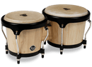 LP Percussion Natural Finish LP Aspire 6 3/8 - 8" Bongo OAK Black Hardware LPA601-AW Buy on Feesheh