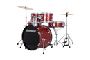 Ludwig Ludwig Accent 5-piece Complete Drum Set with 22 inch Bass Drum and Wuhan Cymbals Buy on Feesheh