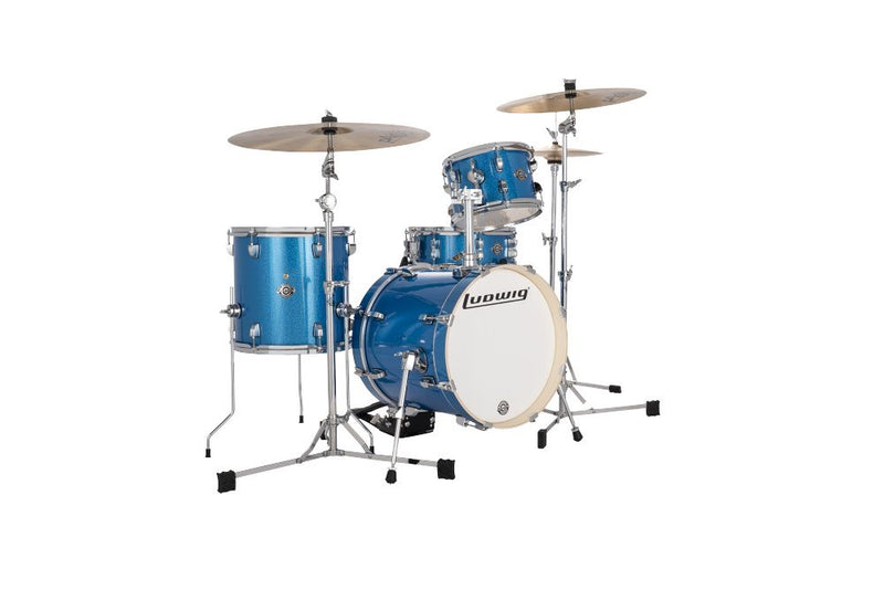 Ludwig Ludwig Breakbeats Drum Set Blue Sparkle LC2792 Buy on Feesheh
