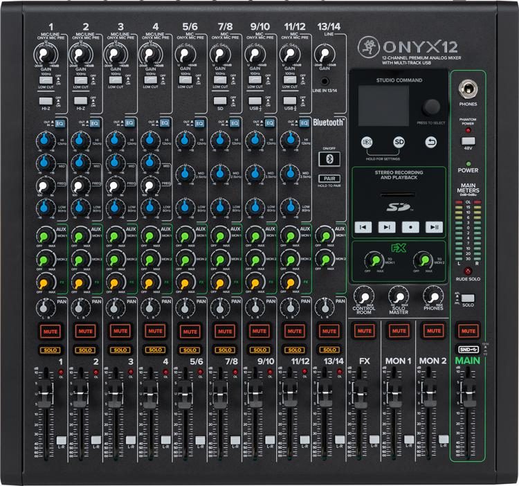 Mackie Mixer Mackie Onyx12 12-channel Analog Mixer with Multi-Track USB ONYX12 Buy on Feesheh