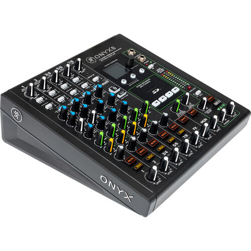 Mackie Mixer Mackie Onyx8 8-Channel Premium Analog Mixer with Multitrack USB ONYX8 Buy on Feesheh