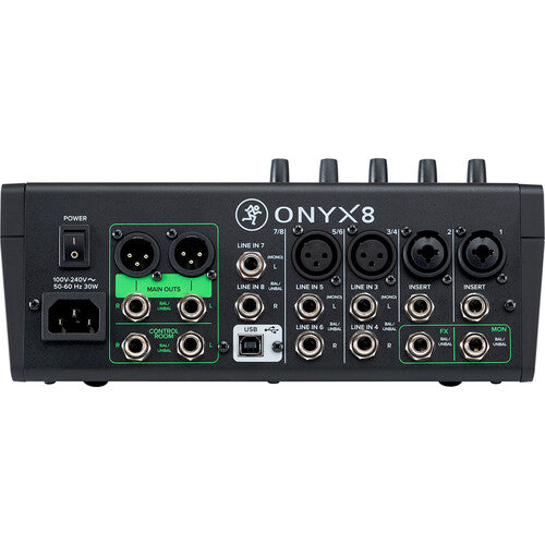 Mackie Mixer Mackie Onyx8 8-Channel Premium Analog Mixer with Multitrack USB ONYX8 Buy on Feesheh