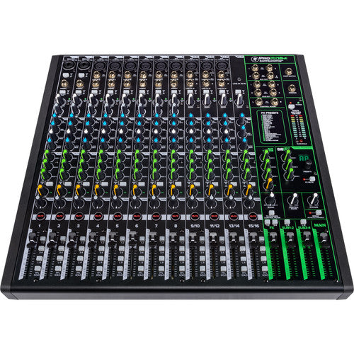 Mackie Mixers Mackie 16 Channel 4-bus Professional Effects Mixer with USB ProFX16v3 Buy on Feesheh